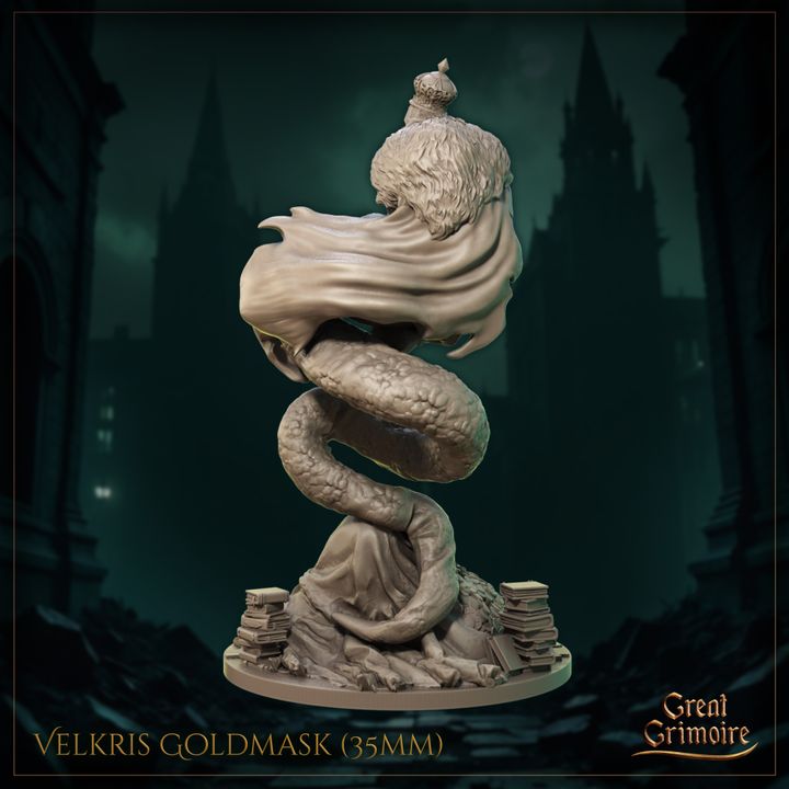Velkris Goldmask by Great Grimoire