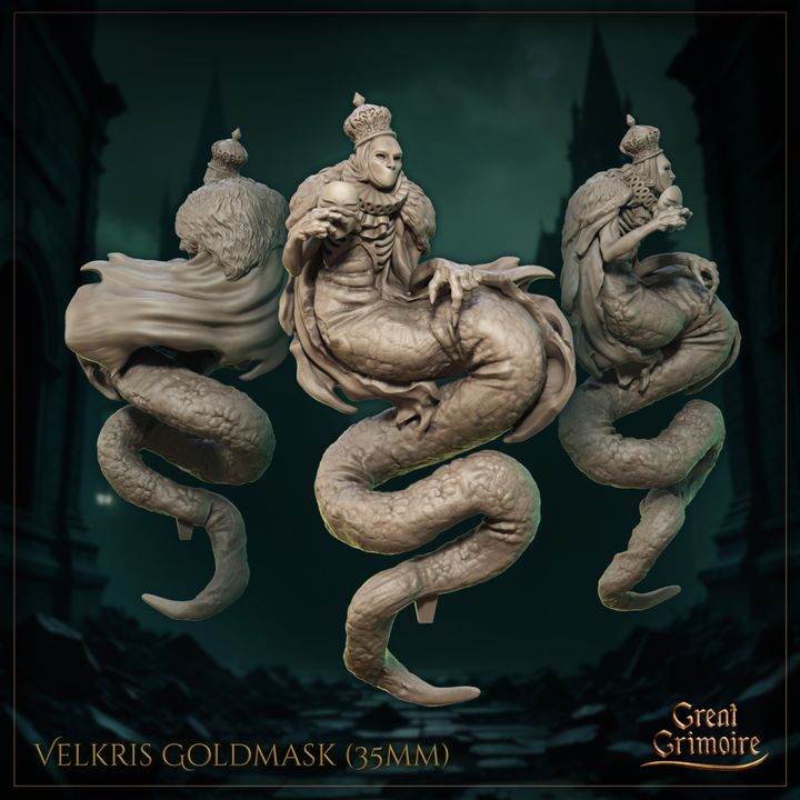 Velkris Goldmask by Great Grimoire