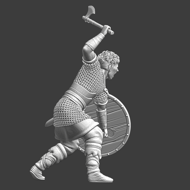 Viking Beserker Model Figure.