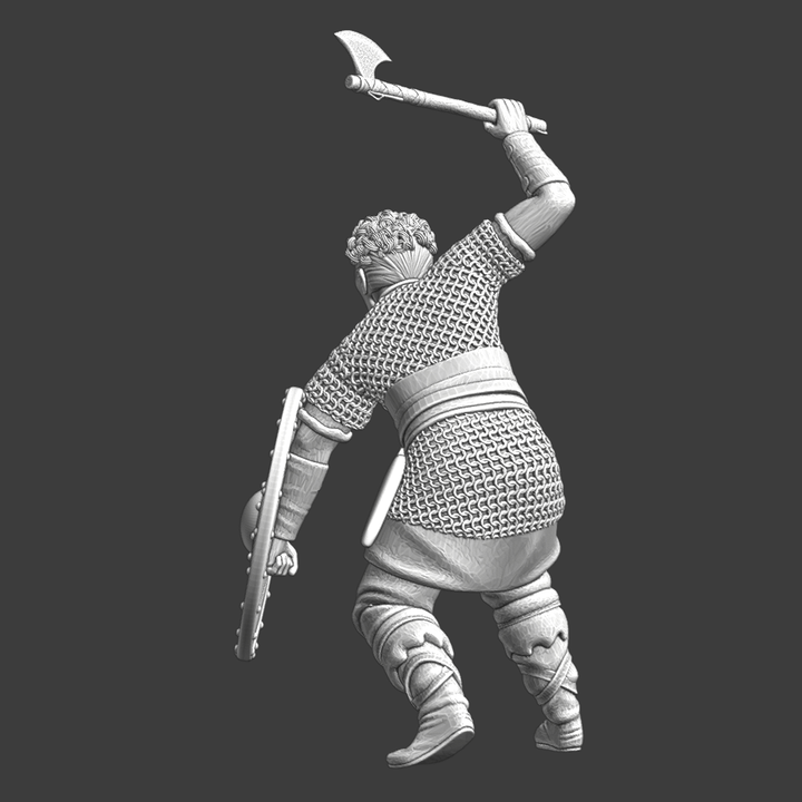 Viking Beserker Model Figure.