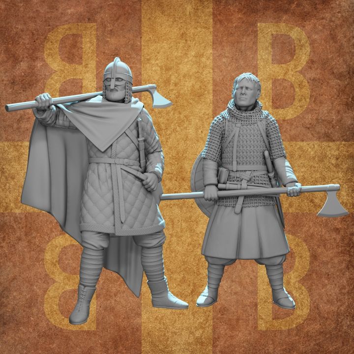 Viking Warriors with Axes – Norse Infantry Set.