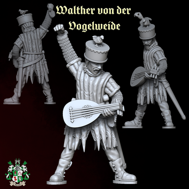 Walther von der Vogelweide by Styriwar
