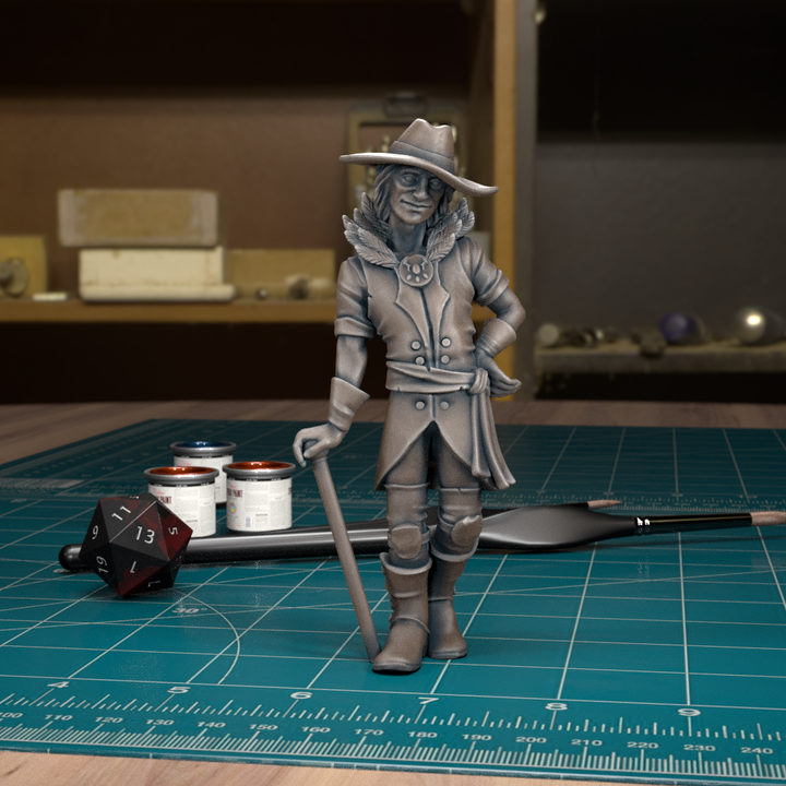Wereraven Human by Tytan Troll Miniatures