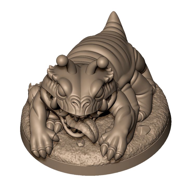 8 legs alien monster by Menagerie Miniature