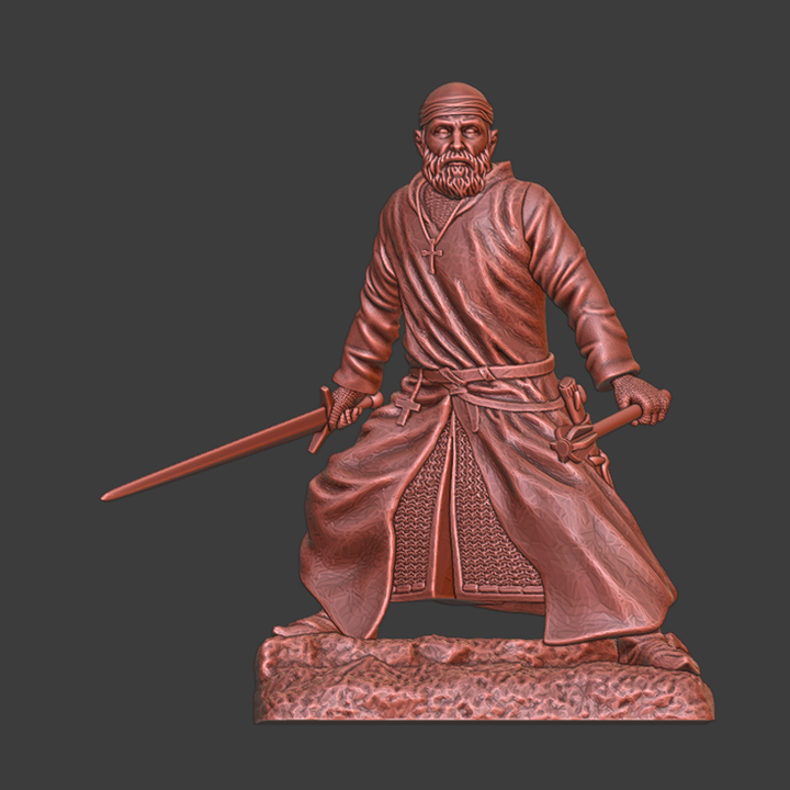 Wounded Hospitaller Knight.