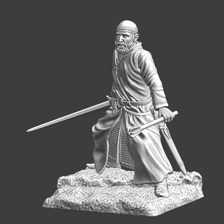 Wounded Hospitaller Knight.