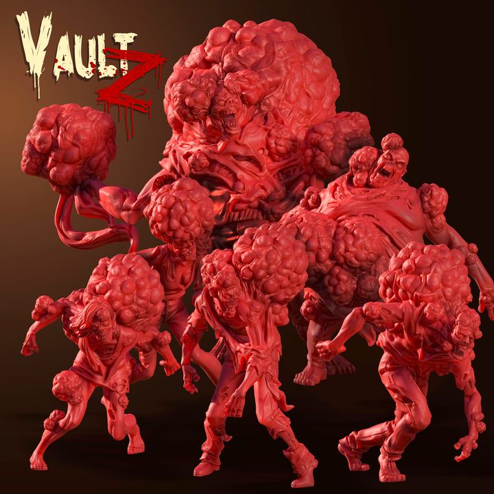 Zombinator - Hunter/Mercenary Tier by Vaultz Miniatures