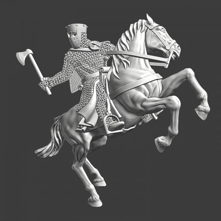 King Richard Lionheart or just a mounted crusader