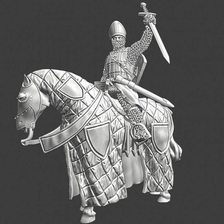 Danish Bishop Absalon Medieval knight preaching from horse