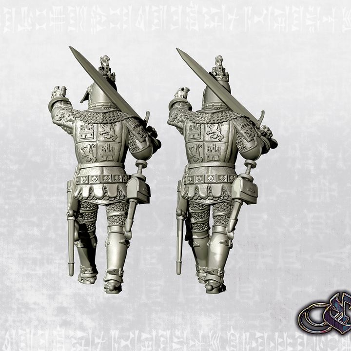 "Pedro I of Castile on foot"