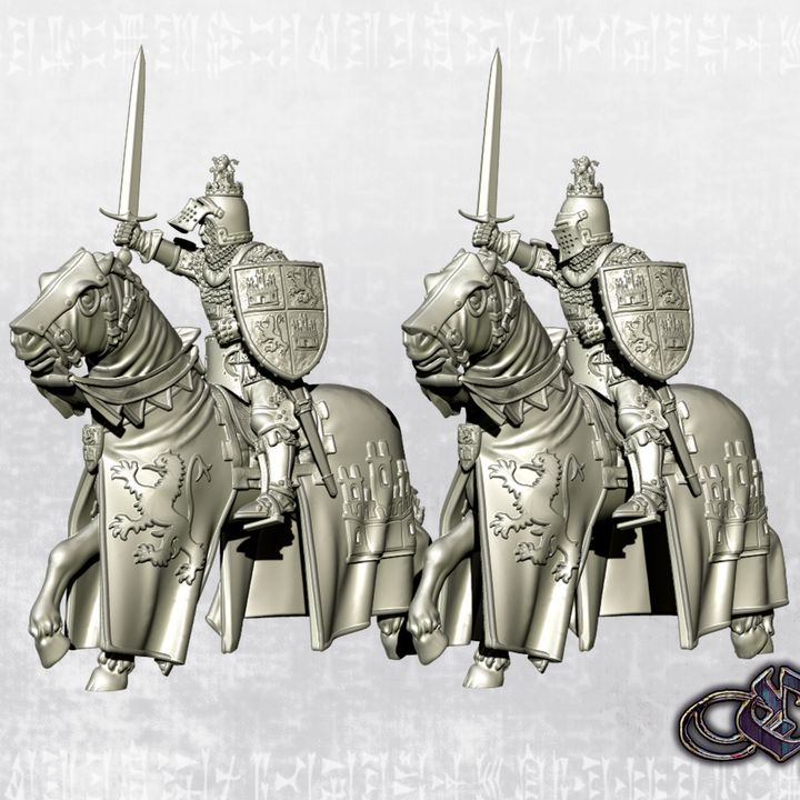 "Pedro I of Castile on horse"
