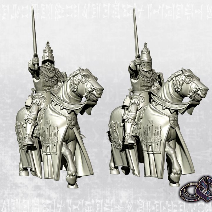"Pedro I of Castile on horse"