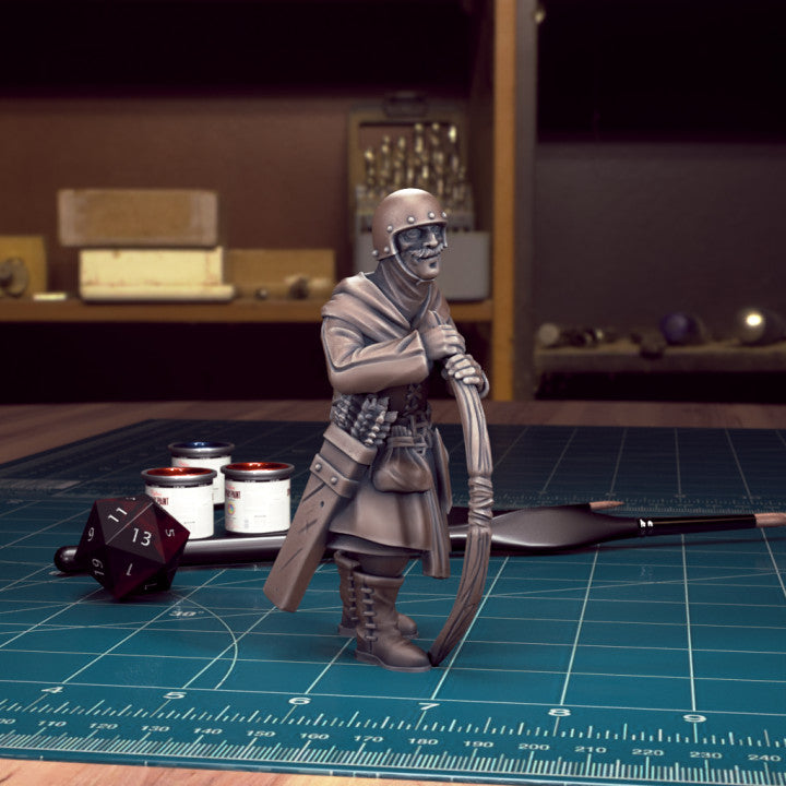 Archer Soldier 01 by Tytan Troll Miniatures