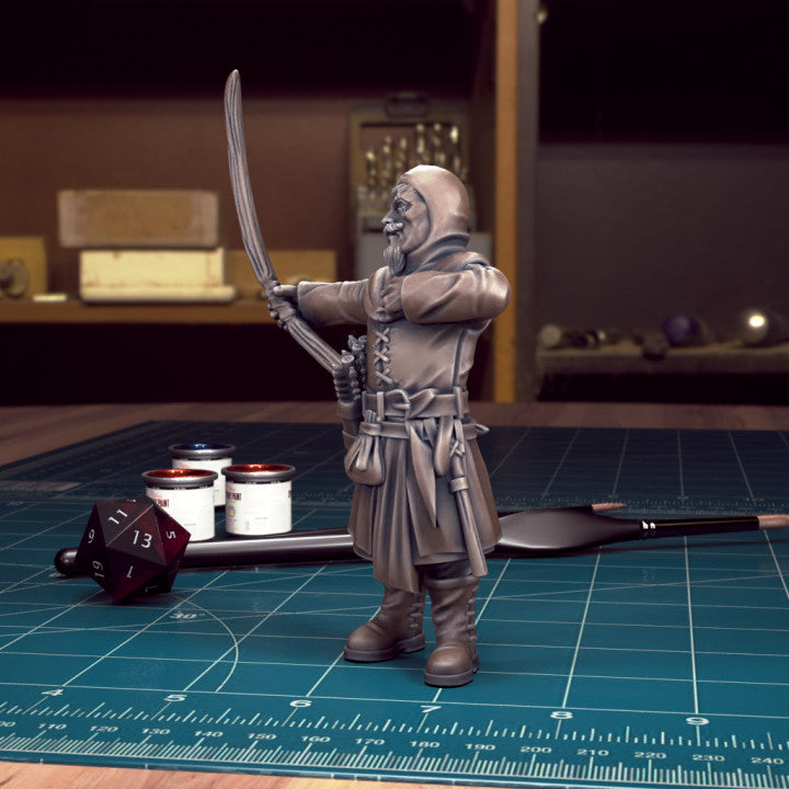 Archer Soldier 04 by Tytan Troll Miniatures