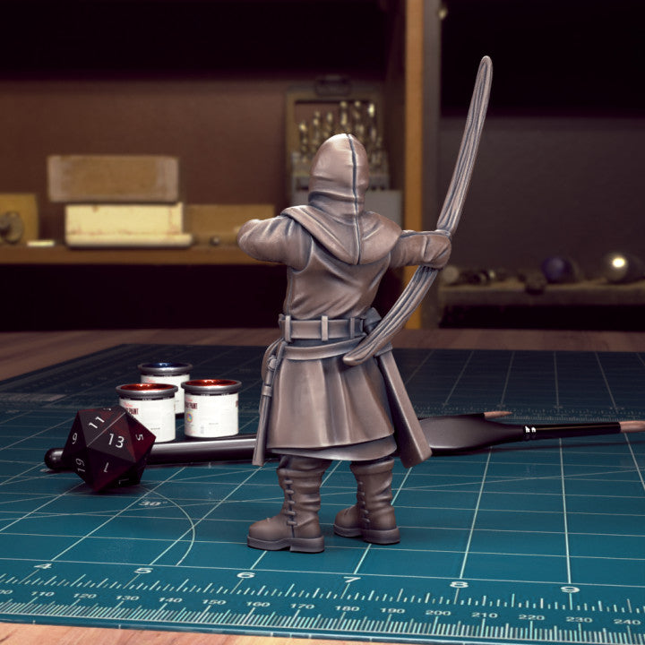 Archer Soldier 04 by Tytan Troll Miniatures
