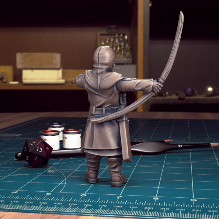 Archer Soldier 04 by Tytan Troll Miniatures