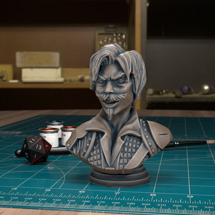 Arrigal Bust by Tytan Troll Miniatures