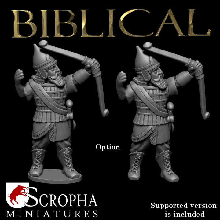 Assyrian heavy archers by Scorpha Miniatures