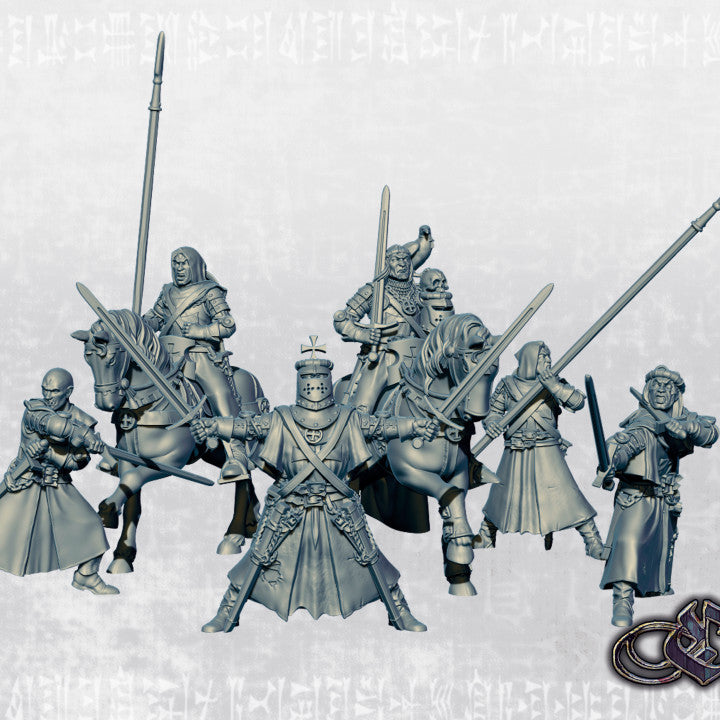 Retinue of Misfortune by Ezipion miniatures.