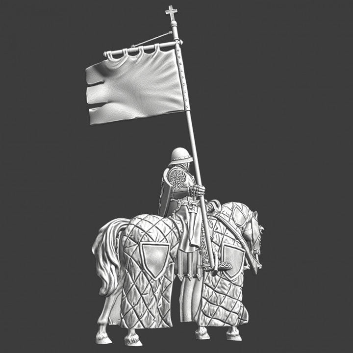 Medieval Teutonic Order Banner sergeant