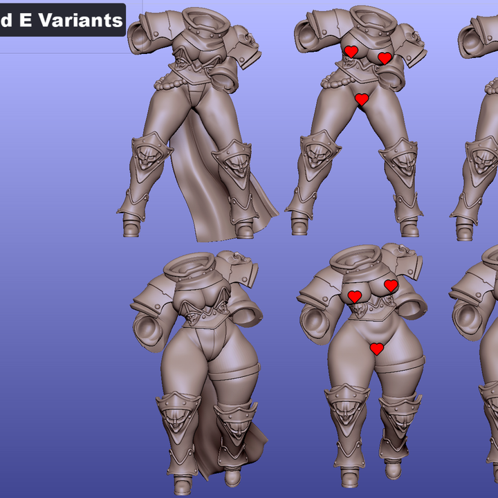 Siblings of Combat modular squad part 1 by Gaz Minis