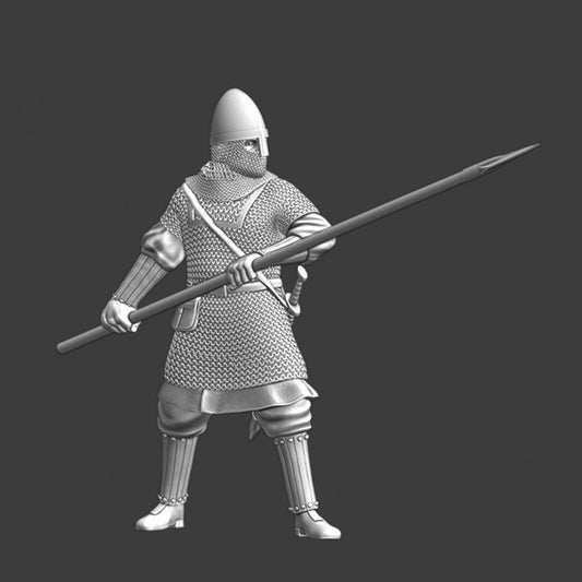 Medieval Byzantine infantry - Spearmen.