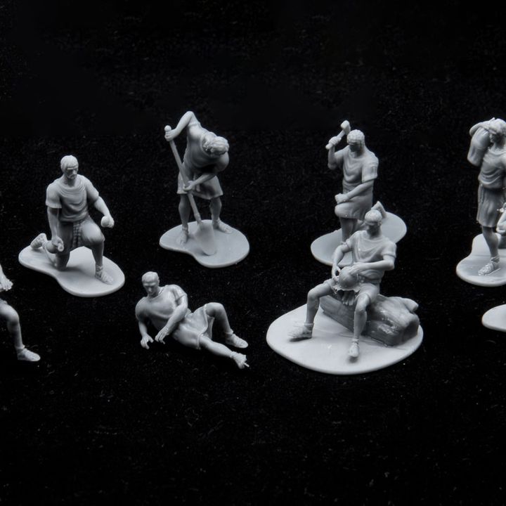 Roman Camp figures by Gadgetworks Miniatures