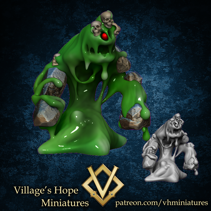 Slime Colossal by Village's Hope Miniatures