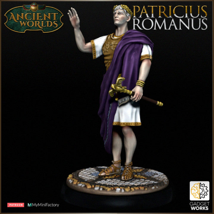 Roman Emperor - Patricius Romanus by Gadgetworks Miniatures