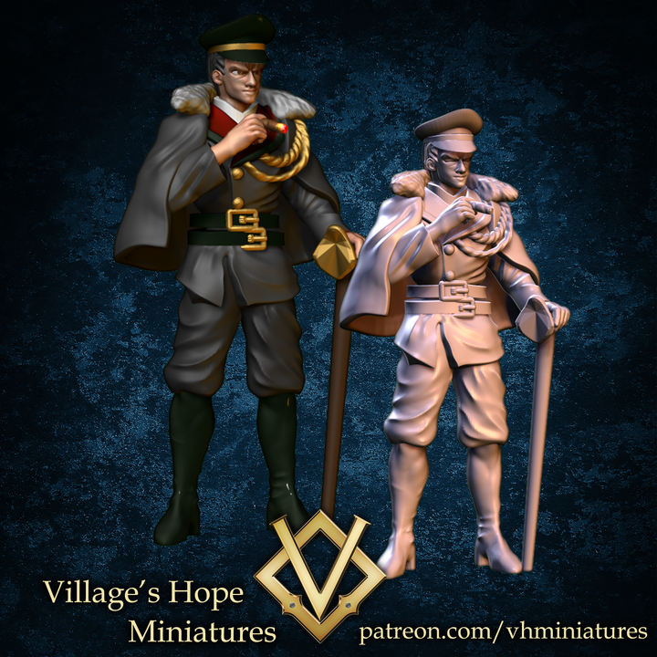 Iron Blood Commander by Village's Hope Miniatures