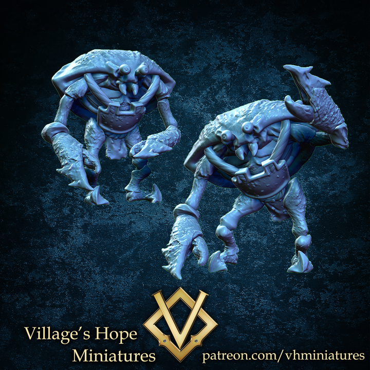 Crab monster ,Crab Man of the east sea by Village's Hope Miniatures