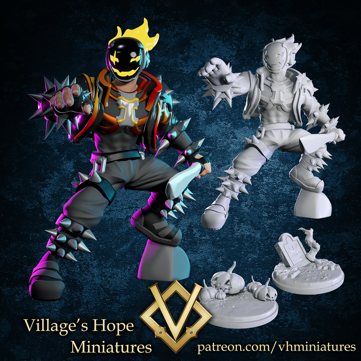 Jack'O ,The Cyber Ripper by Village's Hope Miniatures