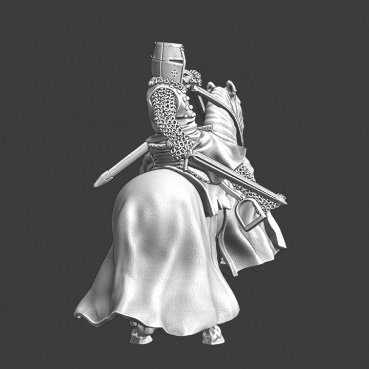 Mounted Danish Crusader Knight