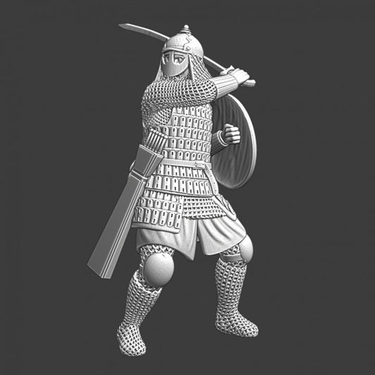 Dismounted heavy Mongol Warrior.