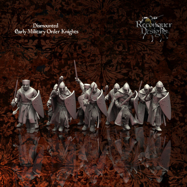 12th Century Dismounted Knights Templar