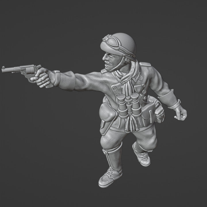 28mm French dragon porte officer by Colonel Muller