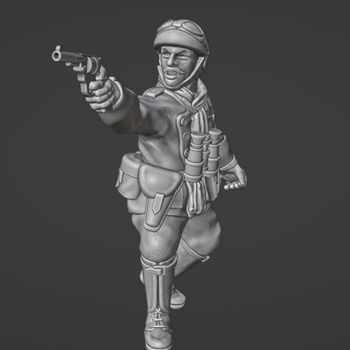 28mm French dragon porte officer by Colonel Muller