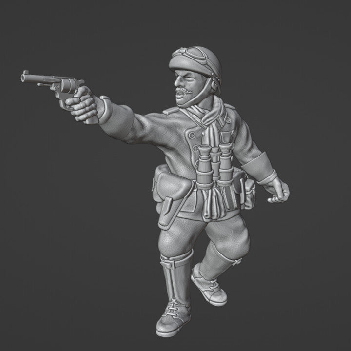 28mm French dragon porte officer by Colonel Muller