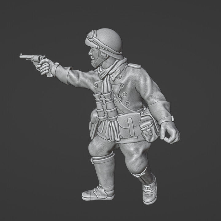 28mm French dragon porte officer by Colonel Muller