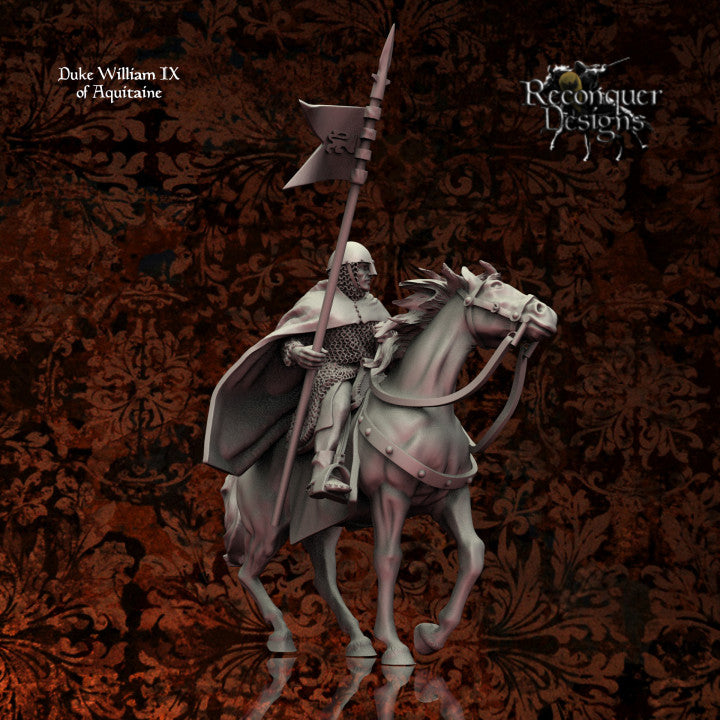 Duke William IX of Aquitaine.