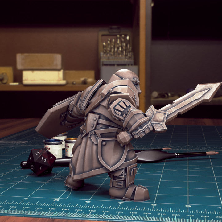 Dwarven Guard 02 by Tytan Troll Miniatures