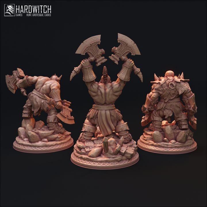 Berserker Dwarf Set by HardWitch-Games.