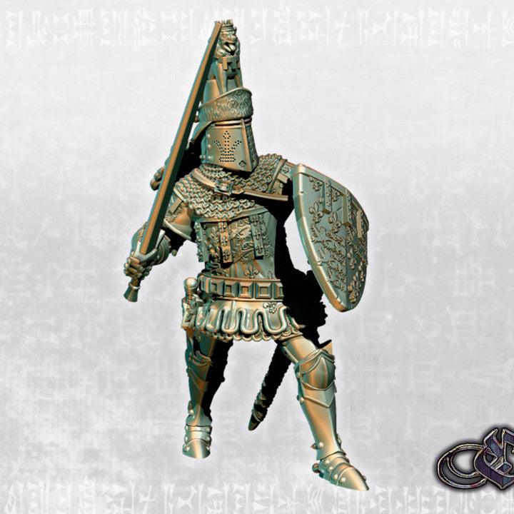 Black Prince on Foot by Ezipion miniatures.
