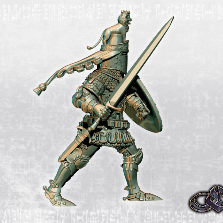 Black Prince on Foot by Ezipion miniatures.