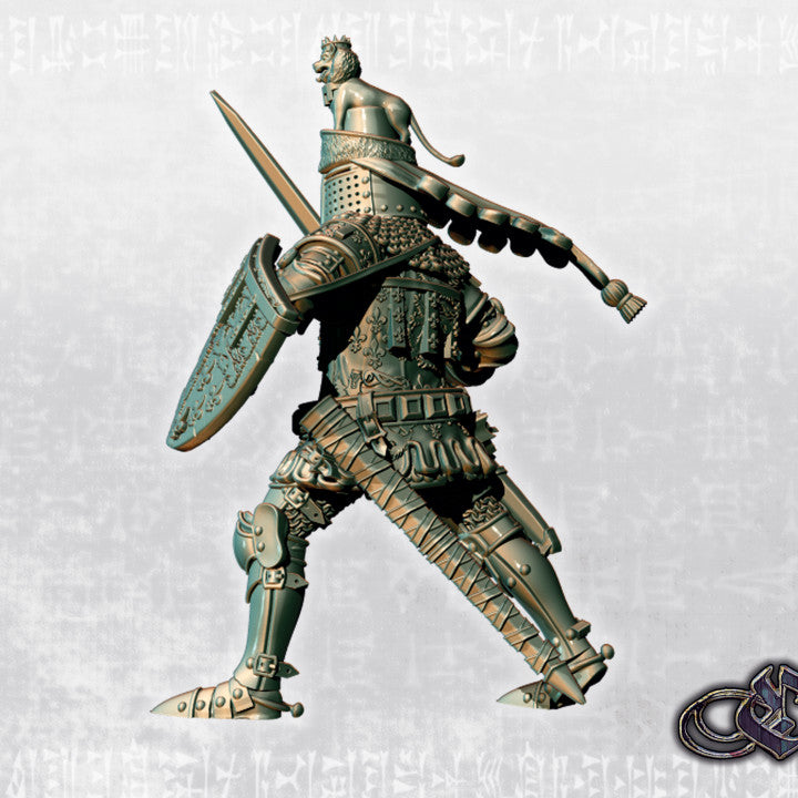 Black Prince on Foot by Ezipion miniatures.