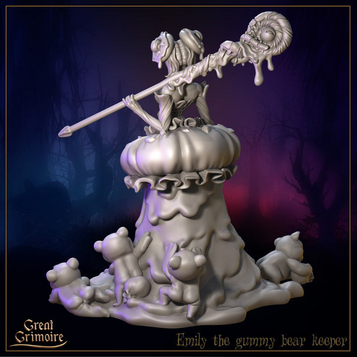 Emily, the gummy bear keeper by Great Grimoire