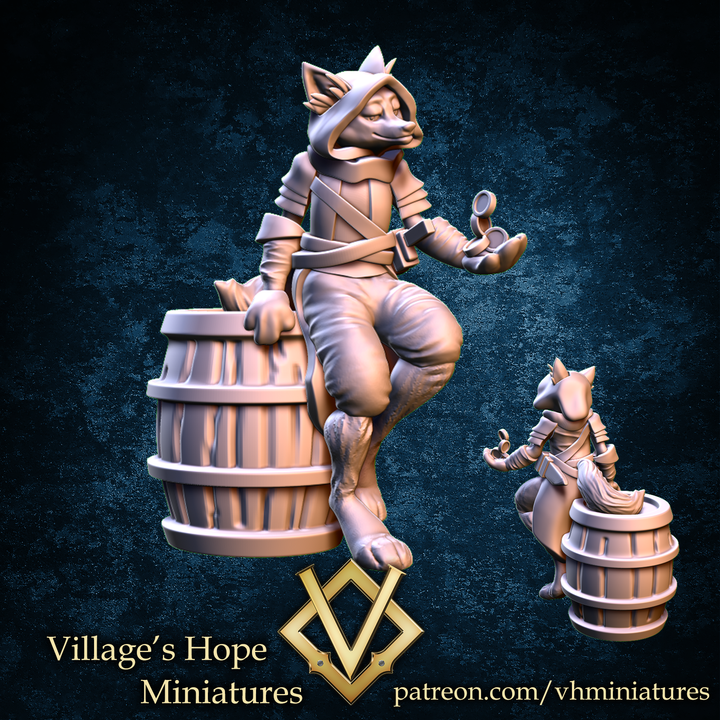 Fox Smuggler / ranger by Village's Hope Miniatures