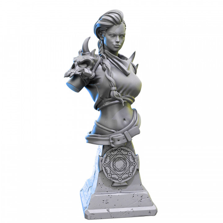 Freja Sterling Bust by Beast Miniatures