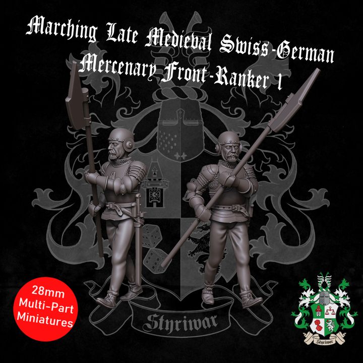 Late Medieval Swiss-German Mercenary-Front-Ranker 1 by Styriwar