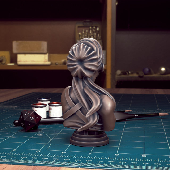 Gertruda Bust by Tytan Troll Miniatures